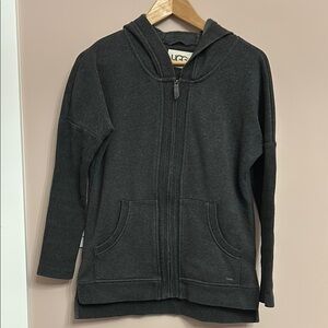 UGG womens XS Charcoal fleece Hoodie